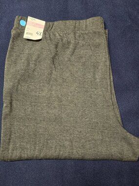 NWT 4X Plaid Harper Pants from George